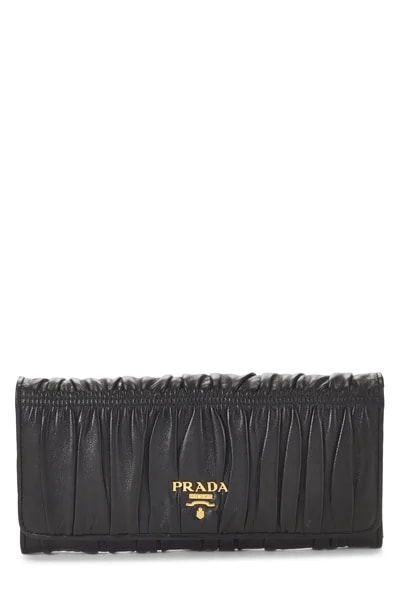 Prada — Gaufre Continental Wallet — Accessory — resale