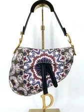 Dior — Dior Kaleidoscope Embroidery Limited Saddle — Handbag — resale
