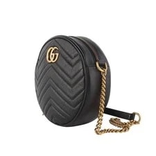 Gucci 550154 GG Marmont Mini Round Crossbody 34245K 124237058 3