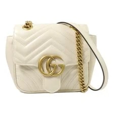Gucci — Gucci GHW GG Marmont Mini Chain 739682 — Handbag — resale