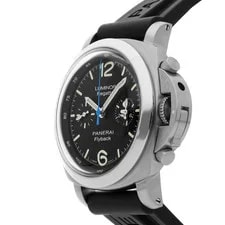 Panerai Luminor 1950 Flyback Regatta Steel Auto 44mm Strap PAM 253 2