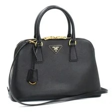Prada — Prada : BL0837 Lux W32H21D13cm W/strap Card; — Handbag — resale