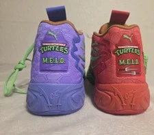 Puma — Puma Tmnt X LaMelo Ball MB.04 ’s Basketball Mid Top Limited 312055-01 — Sneaker — resale