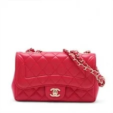 Chanel — Chanel Matelasse Single Flap Double Chain Metal Fittings 2 — Handbag — resale