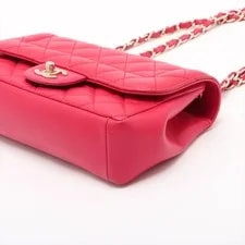 Chanel Matelasse Single Flap Double Chain Metal Fittings 2 3