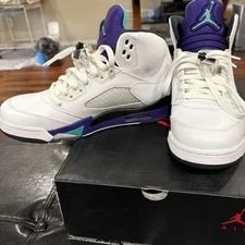 Jordan Air 5 Retro Grape 2013 136027-108 2