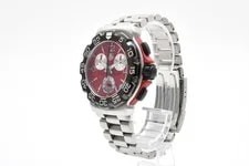 ▶️Tag Heuer Formula 1 CAC1112 Red Dial Chronograph Qz Japan 4