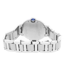 Cartier Ballon Bleu de Steel Auto 40mm Blue Roman Dial WSBB0061 4