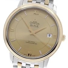 Omega — Omega de Ville Date 424.20.37.20.58.001 Gold — Watch — resale