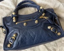 Balenciaga — Balenciaga City Small Satchel Top Handle Strap Zip — Handbag — resale