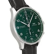 IWC Portugieser IW371615 41mm Stainless Steel Green #WW2026 3