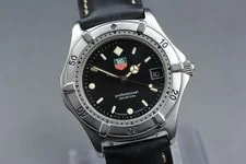 TAG Heuer — TAG Heuer 962.006-2 Black Quartz From Japan — Watch — resale