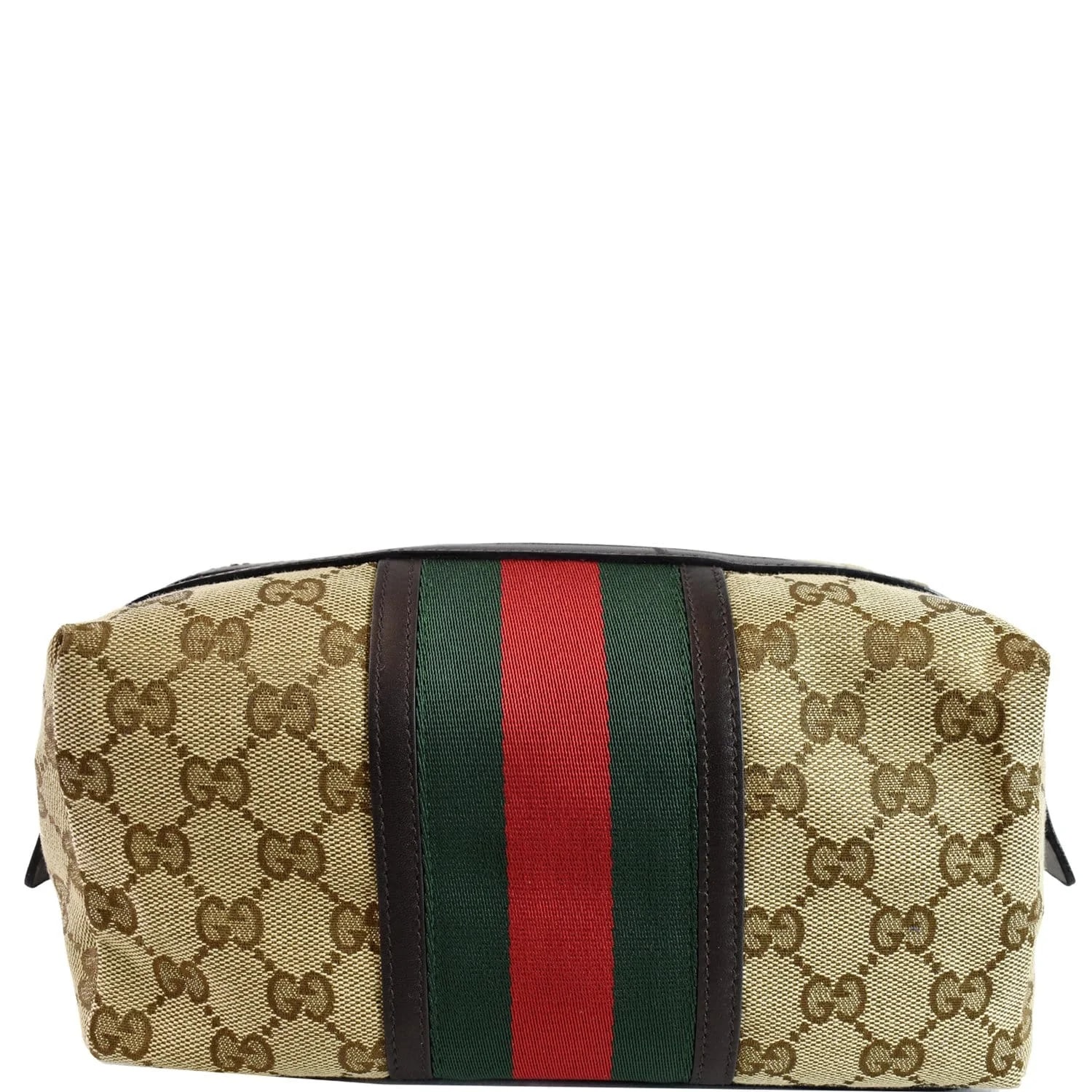 Gucci — Gucci GG Web Small Cosmetic Case 256637 — Accessory — resale