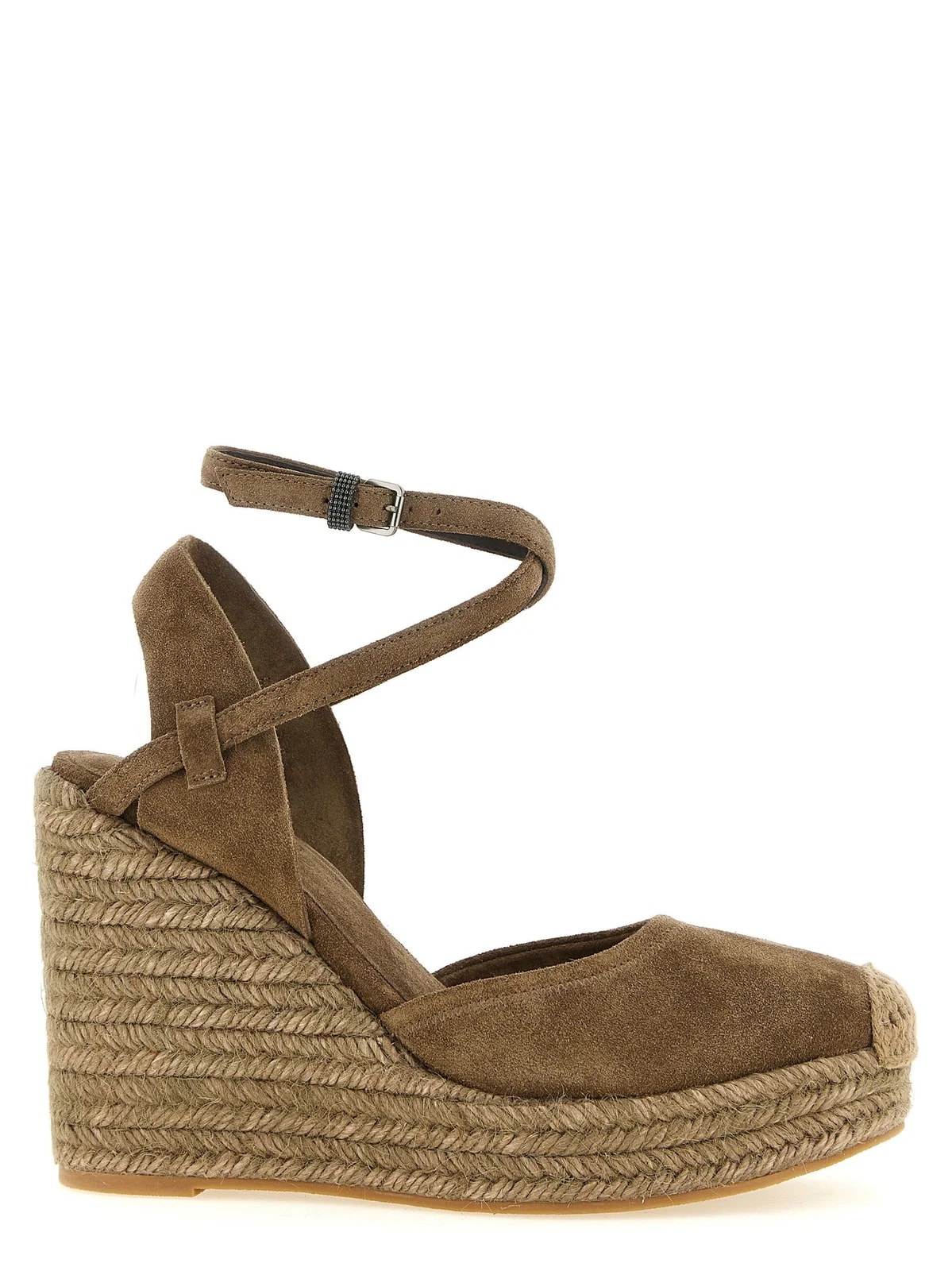 Brunello Cucinelli — Brunello Cucinelli Precious Loop Espadrilles — Designer Shoe — resale