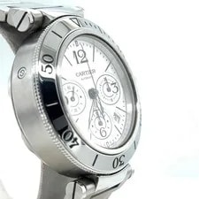 Cartier Pasha Seatimer Chronograph Automatic 42mm Steel W31089M7 3