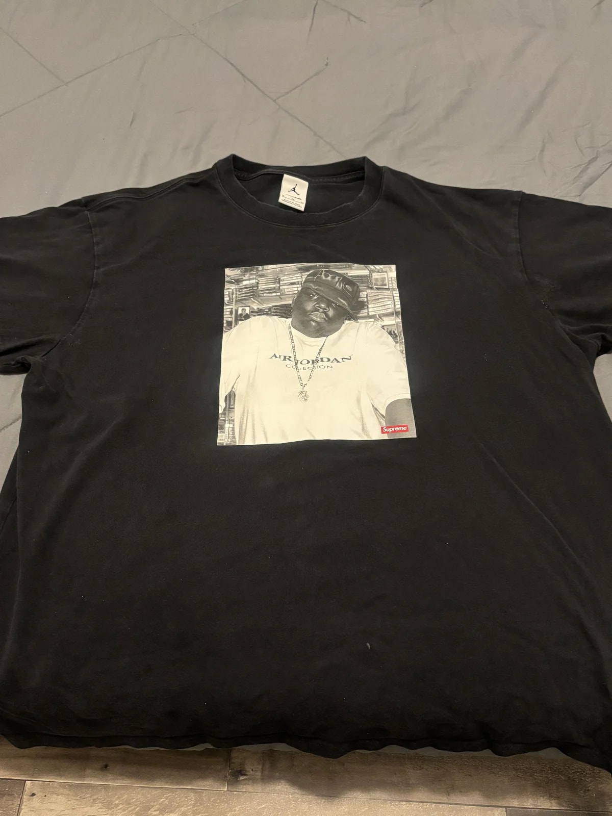 Supreme Jordan Biggie S/S Top Black 2