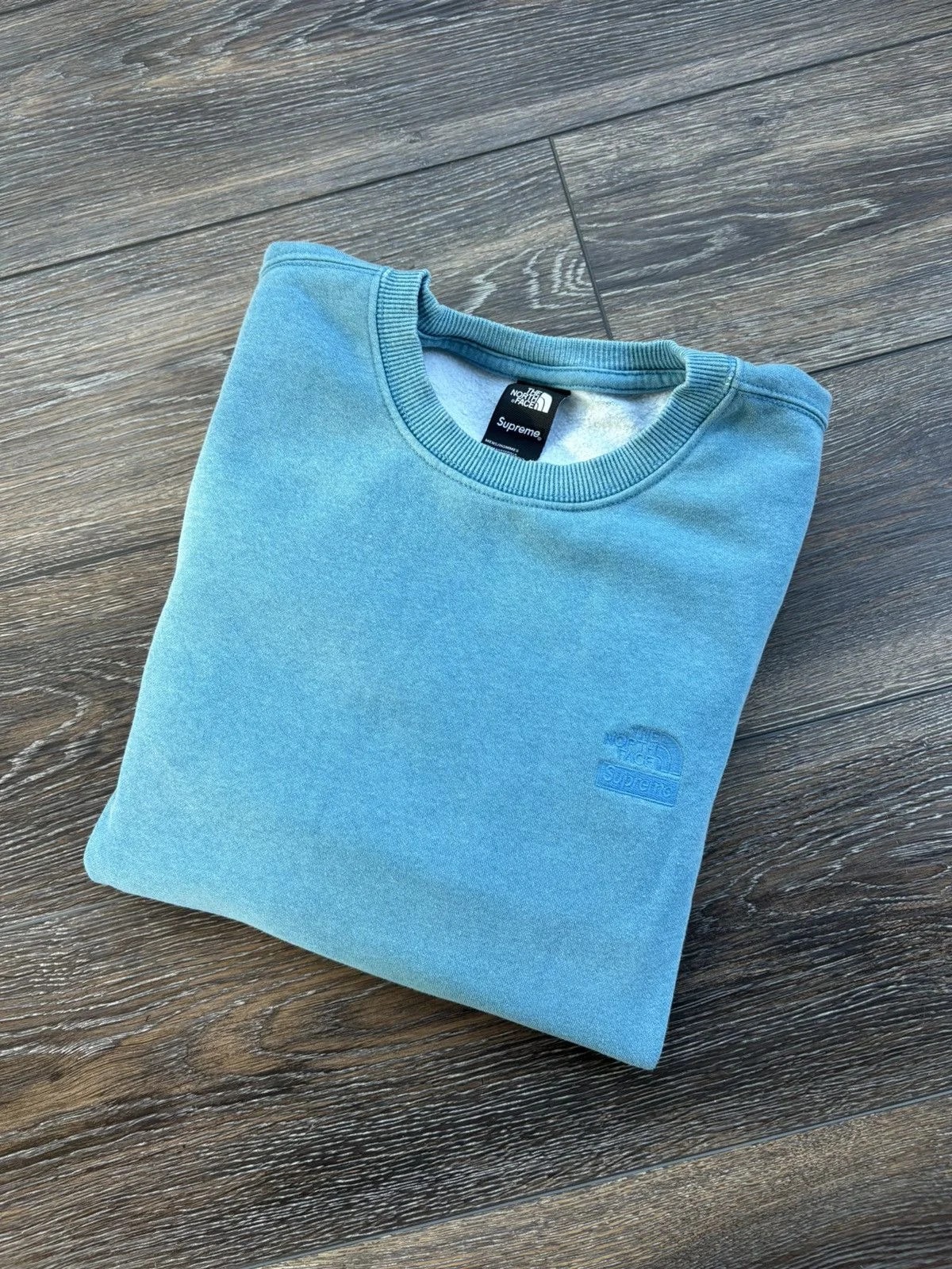 Supreme — Supreme TNF Pigment Printed Crewneck — streetwear — resale