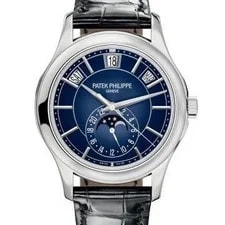 Patek Philippe — Patek Philippe Complications Annual Calendar Blue Dial (5205G-013) — Watch — resale