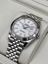 Rolex Datejust 41mm White Dial Jubilee 2
