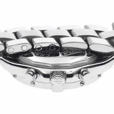 Breitling Chronomat A73350 38mm SS Silver / Navy #C7740 4