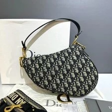 Dior Saddle Monogram Embroidered and - Excellent #WQ3D1V 2