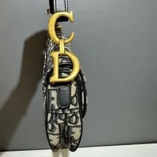 Dior Saddle Embroidered Monogram Print Magnetic Buckle - Excellent #1DG2HFZ 3