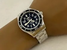 Breitling Superocean 42 A17364 Black Dial Automatic Excellent A6288 2