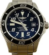 Breitling Superocean 42 A17364 Black Dial Automatic Excellent A6288 3