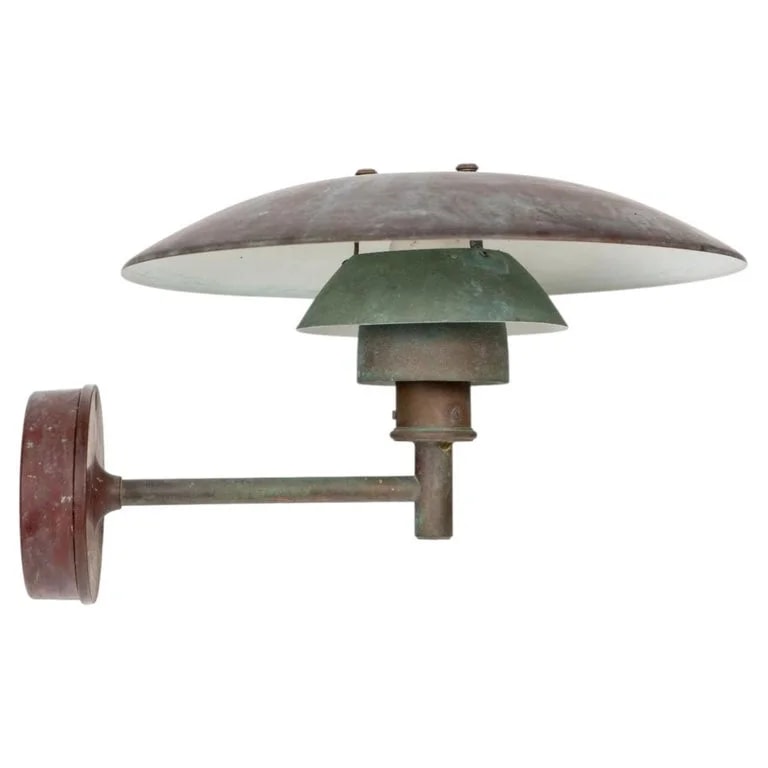 Louis Poulsen, Poul Henningsen — Poul Henningsen PH 4.5/3 Outdoor Wall in for Louis Poulsen, Denmark — lighting — resale