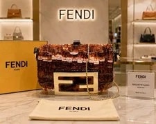 Fendi — Fendi Sequin Nano Baguette - New With Tag — Handbag — resale
