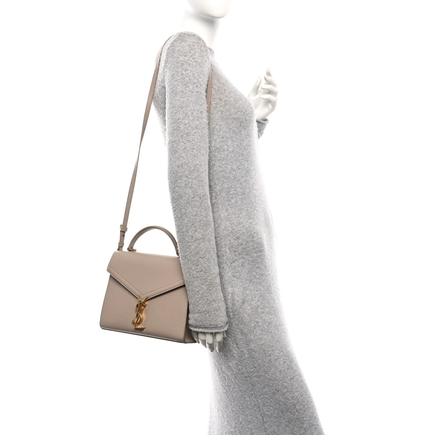 Grain de Poudre Medium Classic Cassandra Top Handle Dark 2