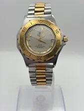 [Read] Tag Heuer 3000 934.206 Gold Dial Date 200M Quartz 4