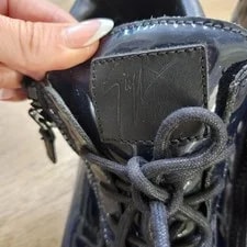 Giuseppe Zanotti High Top W/ Zipper Sz 46 US 13 3