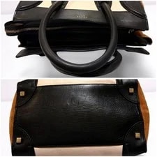 Celine Luggage Shopper Tri Color Japan 3