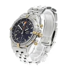 Breitling — Breitling Chronomat B13048 Automatic 39mm Black Chronograph — Watch — resale