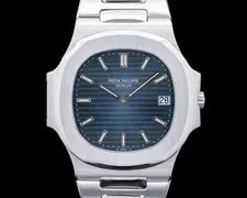 Patek Philippe — Patek Philippe 3700/001 Nautilus Automatic SS Blue Dial C. 1981 — Watch — resale