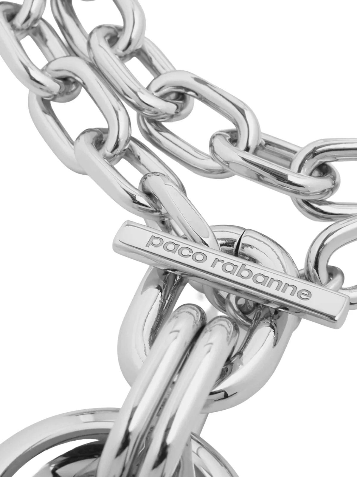 Rabanne Double Xl Link — Aluminium 2