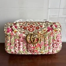 Gucci GG Marmont Logo Floral Print Cotton - Unused #F3MBCD 3