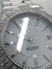 TAG Heuer Formula 1 Bezel Diamond WAH1218.BA052 Quartz 34mm Box Papers White 4