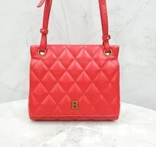 Balenciaga — Balenciaga B Quilted Medium 135228297 — Handbag — resale