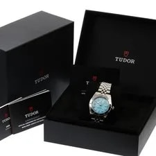 Tudor — Tudor Black BAY 54 37mm SS Lagoon Blue Automatic #C013 — Watch — resale