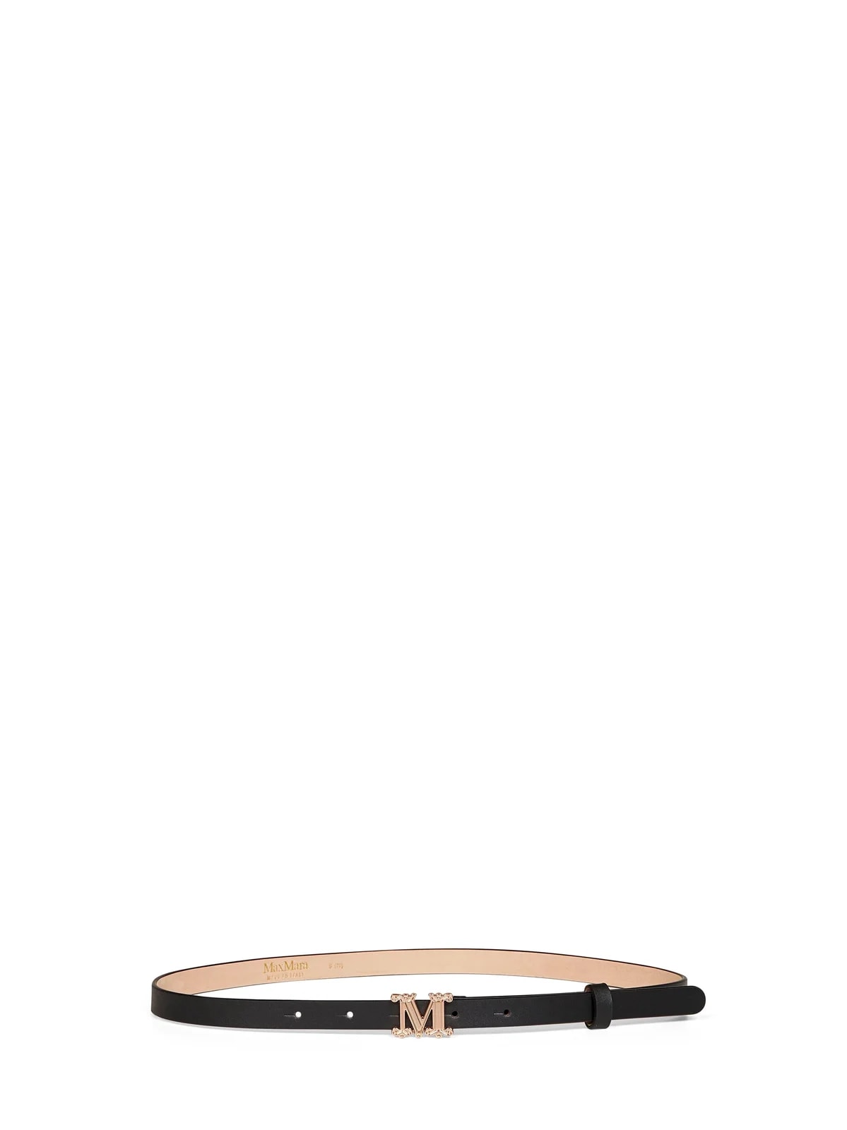 Max Mara — Max Mara With M Buckle Belt — Polyamide — Accessory — resale