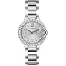 Cartier Ballon Bleu Diamond Steel Quartz W4BB0034 Box Card 2