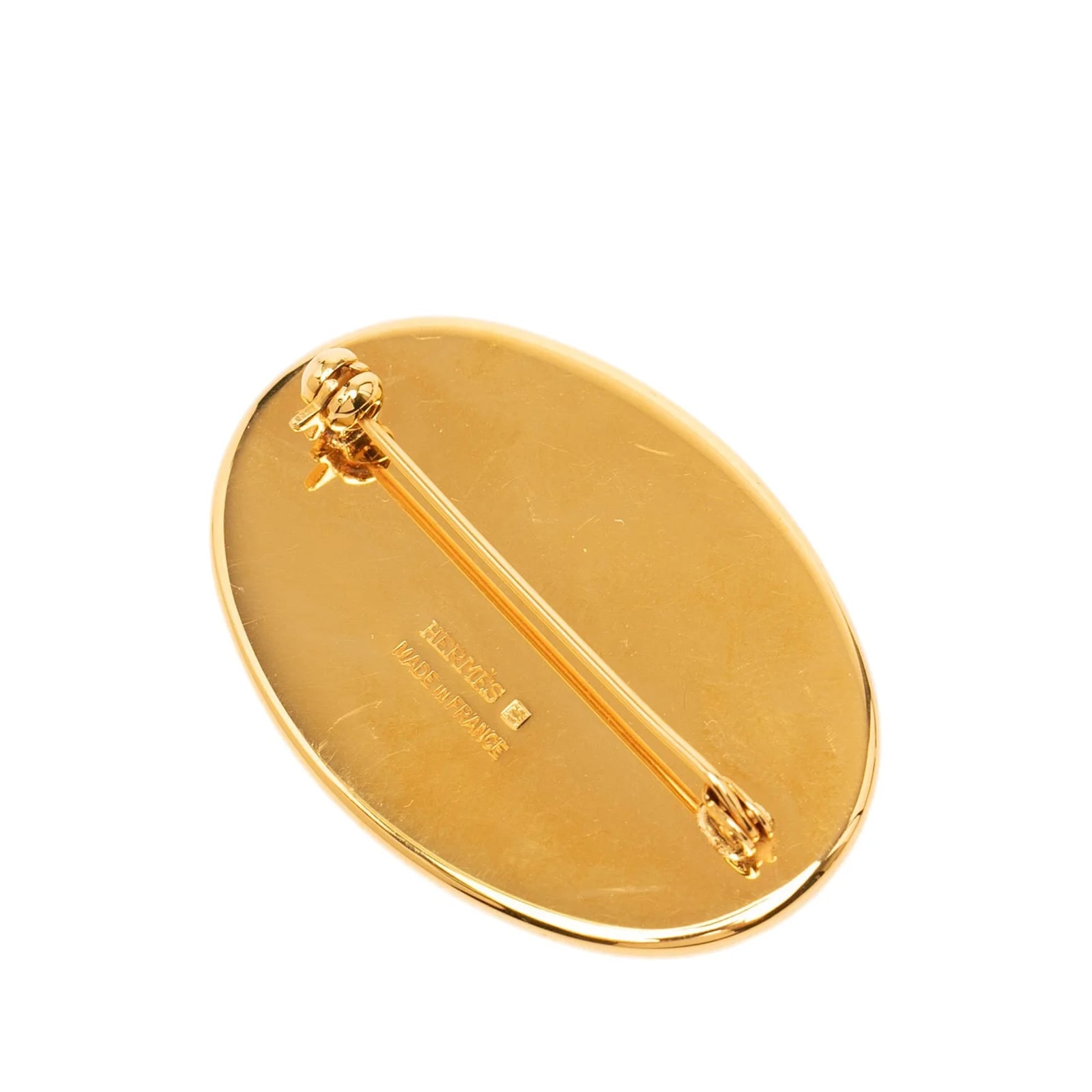 Enamel Chevaux Pin Brooch 3