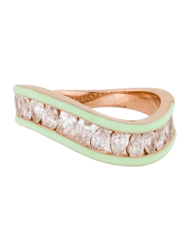 Kamyen — 18K & Enamel — Jewelry — resale