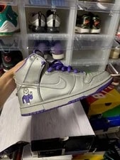 Size 9 Preowned Nike SB Dunk High Dinosaur Jr. 2