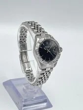 Rolex Datejust 26mm 6917 Black Baton Dial Custom Bezel Jubilee Box 2