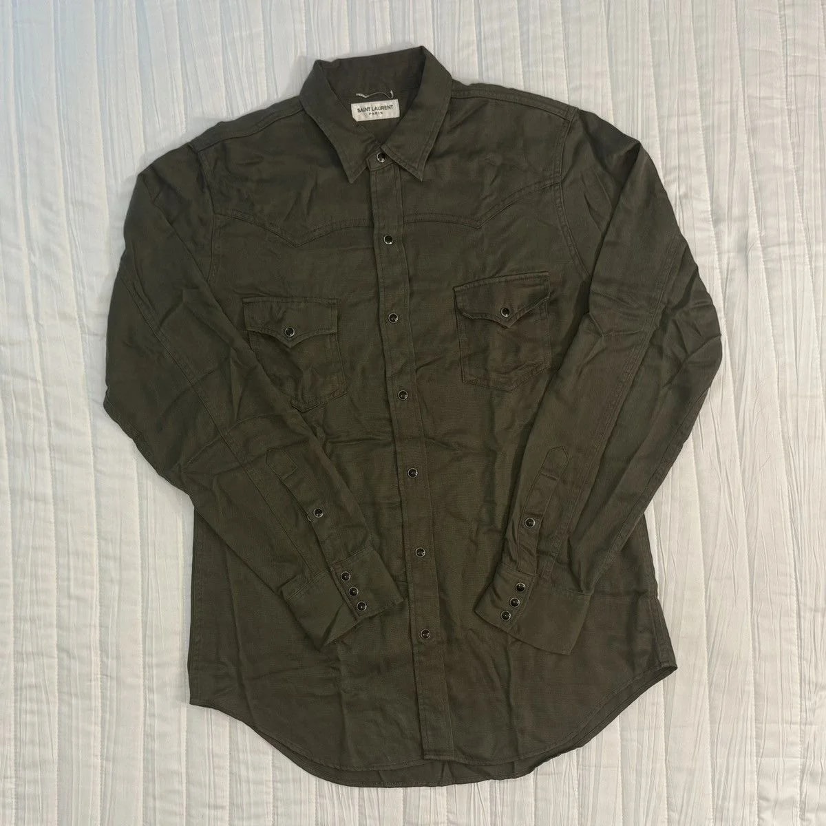 Saint Laurent — Saint Laurent Western Shirt – — streetwear — resale