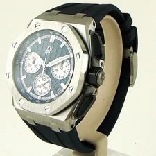Audemars Piguet 26420TI Royal Oak Offshore Chronograph Blue Dial Titanium 43mm 4