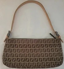 Fendi — Fendi ’S Logo Zip Top Strap HW — Handbag — resale